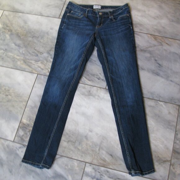 AEROPOSTALE Bayla Skinny Curvy Low Rise Jeans Size 5/6 Reg - Picture 3 of 4